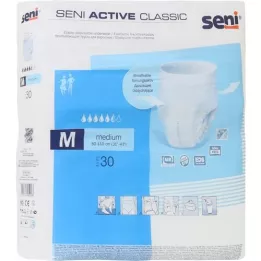 SENI Active Classic vienkartinės šlapimo nelaikymo kelnaitės M, 30 vnt