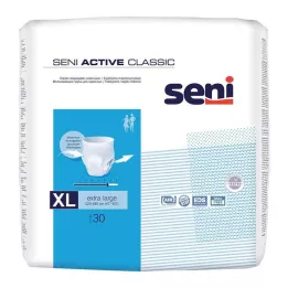 SENI Active Classic vienkartinės šlapimo nelaikymo kelnaitės XL, 30 vnt