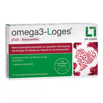 Omega 3-Loges plus kapsulės, 60 vnt Omega 3-Loges plus kapsulės, 60 vnt