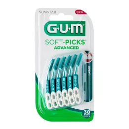GUM Soft-Picks Advanced large, 30 vnt