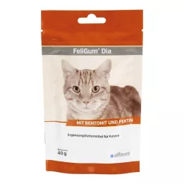 Feligum Dia kramtomi lašai katėms, 40 g