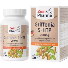 GRIFFONIA 5-HTP 200 mg kapsulės, 120 vnt