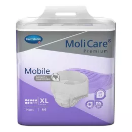 MOLICARE Premium Mobile 8 XL dydžio lašai, 14 vnt