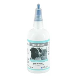 HEXOCLEAN Rūgštinis ausų valiklis šunims ir katėms, 150 ml