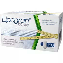 LIPOGRAN Tabletės, 180 vnt