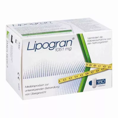 LIPOGRAN Tabletės, 180 vnt LIPOGRAN Tabletės, 180 vnt
