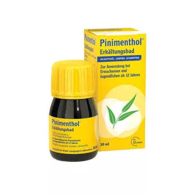 PINIMENTHOL Šalta vonia nuo 12 metų, 30 ml