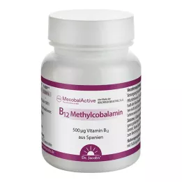 B12 METHYLCOBALAMIN Dr. Jokūbo pastilės, 60 vnt