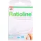 RATIOLINE Žaizdos tvarstis 7x5 cm sterilus, 5 vnt