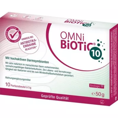 OMNI BiOTiC 10 milteliai, 10X5 g