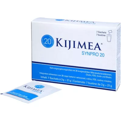 KIJIMEA Synpro 20 milteliai, 7X3 g