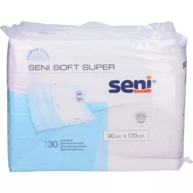 SENI Soft Super lovos apsauginis kilimėlis 90x170 cm, 30 vnt