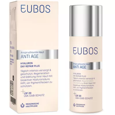EUBOS HYALURON Day Repair plus kremas LSF 20, 50 ml