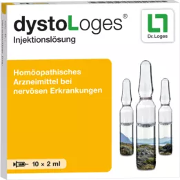 DYSTOLOGES Injekcinio tirpalo ampulės, 10X2 ml