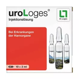 UROLOGES Injekcinio tirpalo ampulės, 10X2 ml