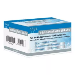 INJEKTIONSPFLASTER Silikofix 2x4 cm Höga, 100 vnt