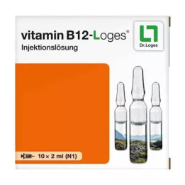 VITAMIN B12-LOGES Injekcinis tirpalas ampulėse, 10X2 ml