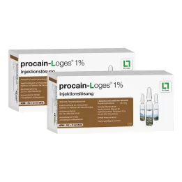 PROCAIN-Loges 1% injekcinis tirpalas ampulėse, 100X2 ml