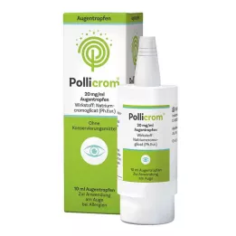 POLLICROM 20 mg/ml akių lašai, 10 ml
