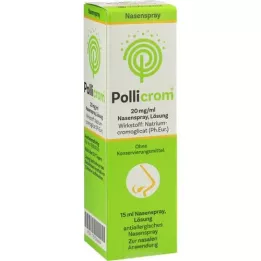 POLLICROM 20 mg/ml nosies purškalo tirpalas, 15 ml