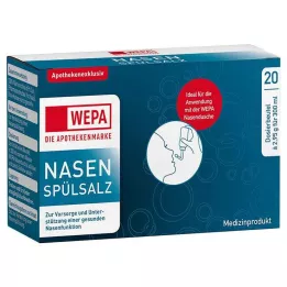 WEPA Nosies skalavimo druska, 60X2,95 g