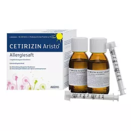 CETIRIZIN Aristo sultys nuo alergijos 1 mg/ml geriamasis tirpalas, 150 ml