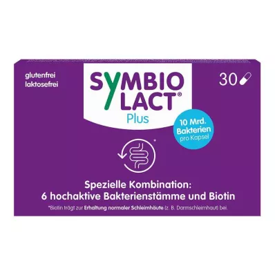 SYMBIOLACT PLUS Kapsulės, 30 vnt SYMBIOLACT PLUS Kapsulės, 30 vnt