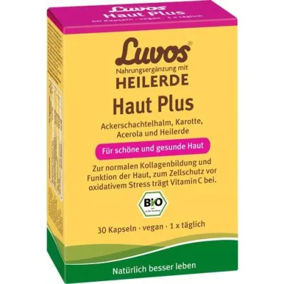 LUVOS Healing Earth Organic Skin Plus kapsulės, 30 kapsulių