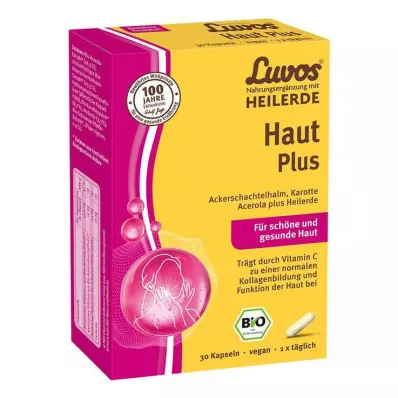 LUVOS Healing Earth Organic Skin Plus kapsulės, 30 kapsulių LUVOS Healing Earth Organic Skin Plus kapsulės, 30 kapsulių