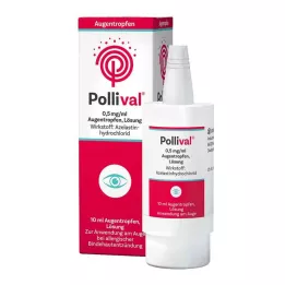 POLLIVAL 0,5 mg/ml akių lašų tirpalas, 10 ml