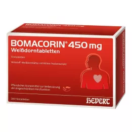BOMACORIN 450 mg gudobelių tabletės, 200 vnt