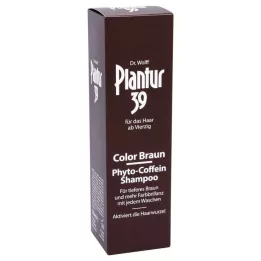 PLANTUR 39 spalva Braun Phyto-Caffeine šampūnas, 250 ml