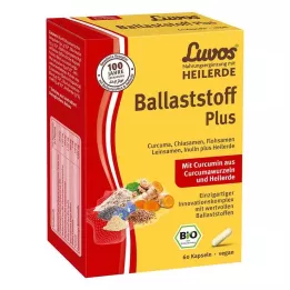 LUVOS Healing Earth Organic Fibre Plus kapsulės, 60 kapsulių