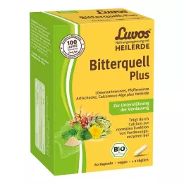 LUVOS Healing Earth Organic Bitter Spring Plus kapsulės, 60 kapsulių