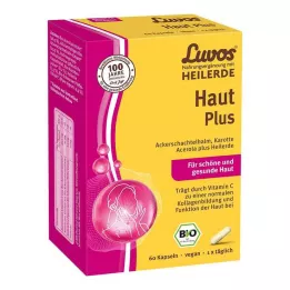 LUVOS Healing Earth Organic Skin Plus kapsulės, 60 kapsulių
