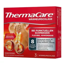 THERMACARE vietiniam skausmui malšinti, 3 vnt