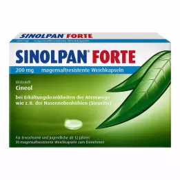 SINOLPAN forte 200 mg minkštosios kapsulės su enteriniu apvalkalu, 50 vnt