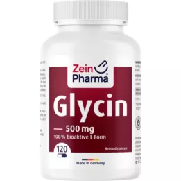 GLYCIN 500 mg veg.HPMC kapsulių ZeinPharma, 120 kapsulių