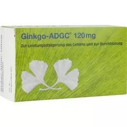 GINKGO ADGC 120 mg plėvele dengtos tabletės, 60 vnt