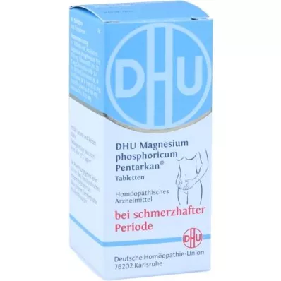 DHU Magnesium phos.Pentarkan periodinio skausmo tabletės, 80 kapsulių