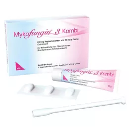 MYKOFUNGIN 3 Combi 200 mg makšties tab + 10 mg/g kremo, 1 P