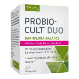PROBIO-Cult Duo Syxyl kapsulės, 100 kapsulių