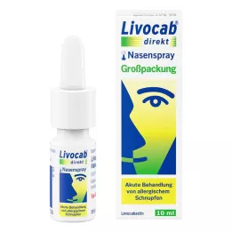 LIVOCAB Tiesioginis nosies purškalas, 10 ml