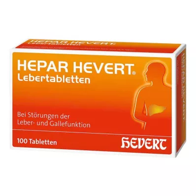 Hepar Hevert kepenų tabletės, 100 vnt