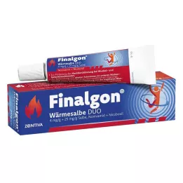 FINALGON Šildomasis tepalas DUO 4 mg/g + 25 mg/g, 20 g