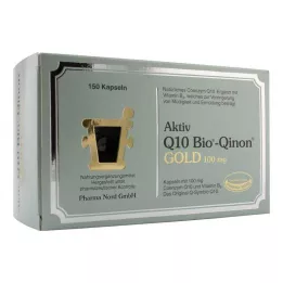 Q10 BIO Qinon Gold 100 mg Pharma Nord kapsulės, 150 kapsulių