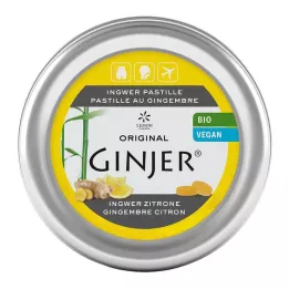 INGWER GINJER Ekologiškos citrinos pastilės, 40 g