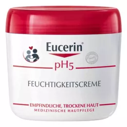 EUCERIN pH5 minkštas kūno kremas jautriai odai, 450 ml