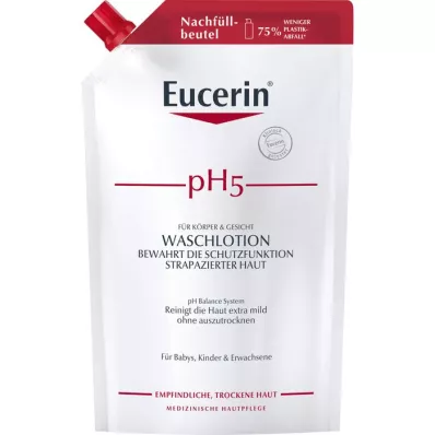 EUCERIN pH5 prausiklis jautriai odai, 750 ml