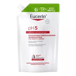 Eucerin pH5 prausiamasis losjonas jautriai odai, 750 ml